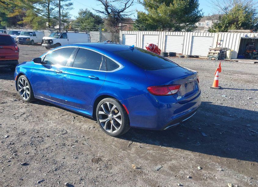 Photo 3 of 2015 Chrysler 200 C (VIN 1C3CCCCG6FN520122)