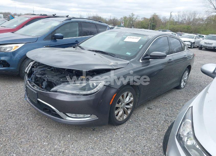 Photo 2 of 2015 Chrysler 200 C (VIN 1C3CCCCG6FN528429)