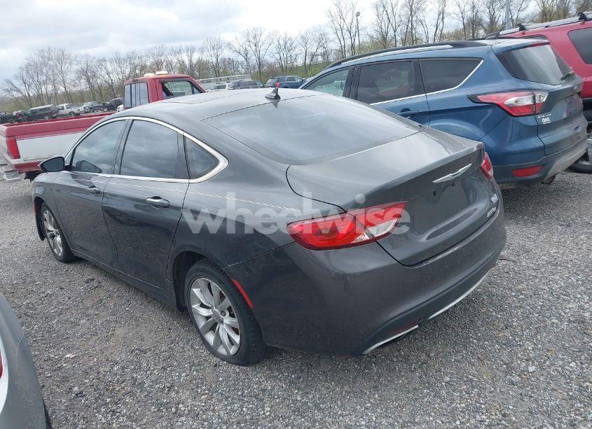 Photo 3 of 2015 Chrysler 200 C (VIN 1C3CCCCG6FN528429)