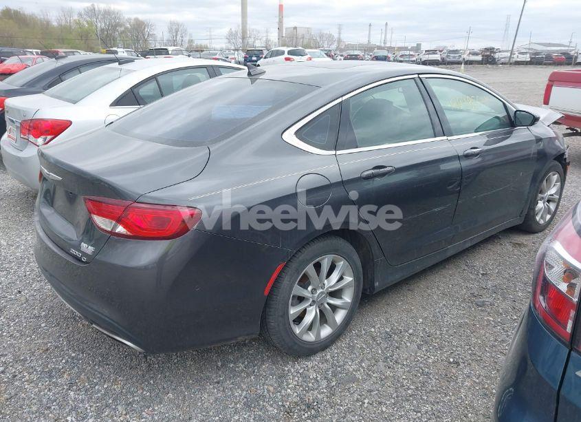 Photo 4 of 2015 Chrysler 200 C (VIN 1C3CCCCG6FN528429)