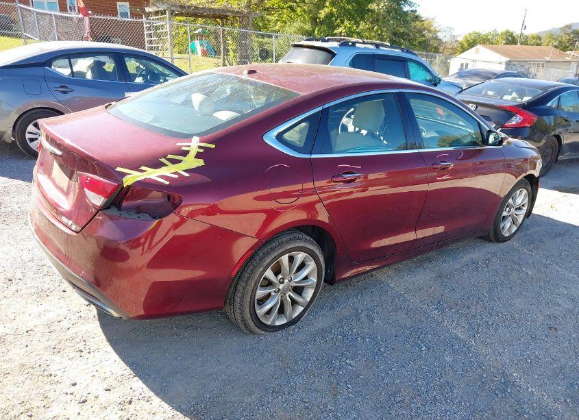 Photo 4 of 2015 Chrysler 200 C (VIN 1C3CCCCG6FN589585)