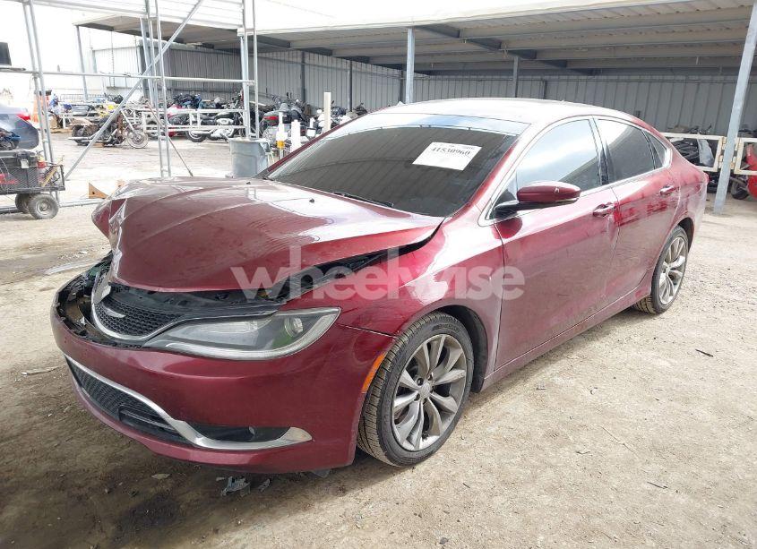 Photo 2 of 2015 Chrysler 200 C (VIN 1C3CCCCG6FN733412)