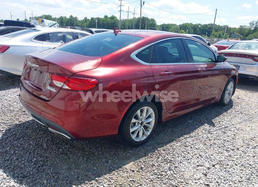 Photo 4 of 2015 Chrysler 200 C (VIN 1C3CCCCG7FN549080)