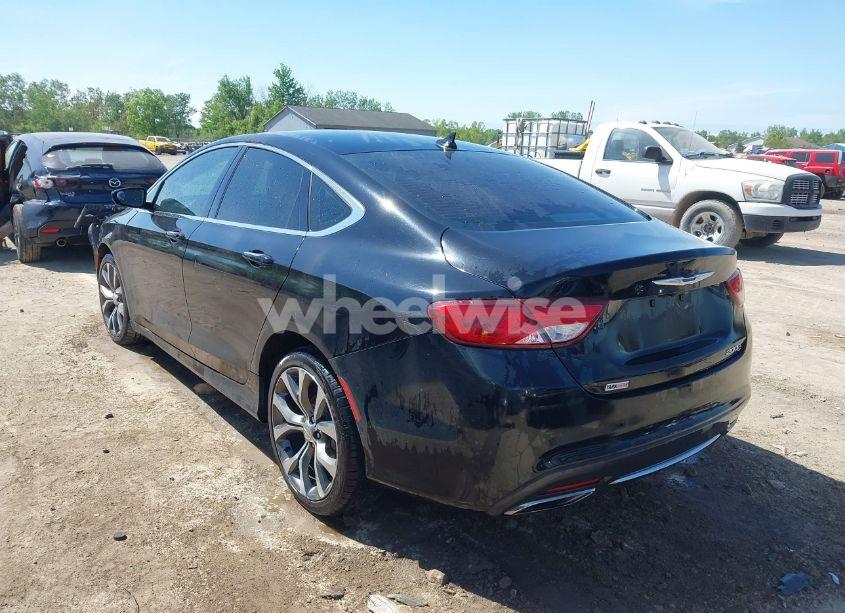 Photo 3 of 2015 Chrysler 200 C (VIN 1C3CCCCG8FN581312)
