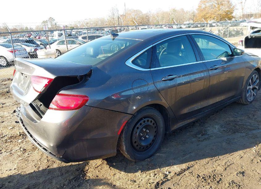 Photo 4 of 2015 Chrysler 200 C (VIN 1C3CCCCG8FN656008)