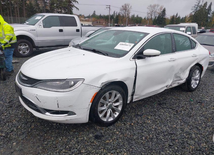 Photo 2 of 2015 Chrysler 200 C (VIN 1C3CCCCG9FN516937)