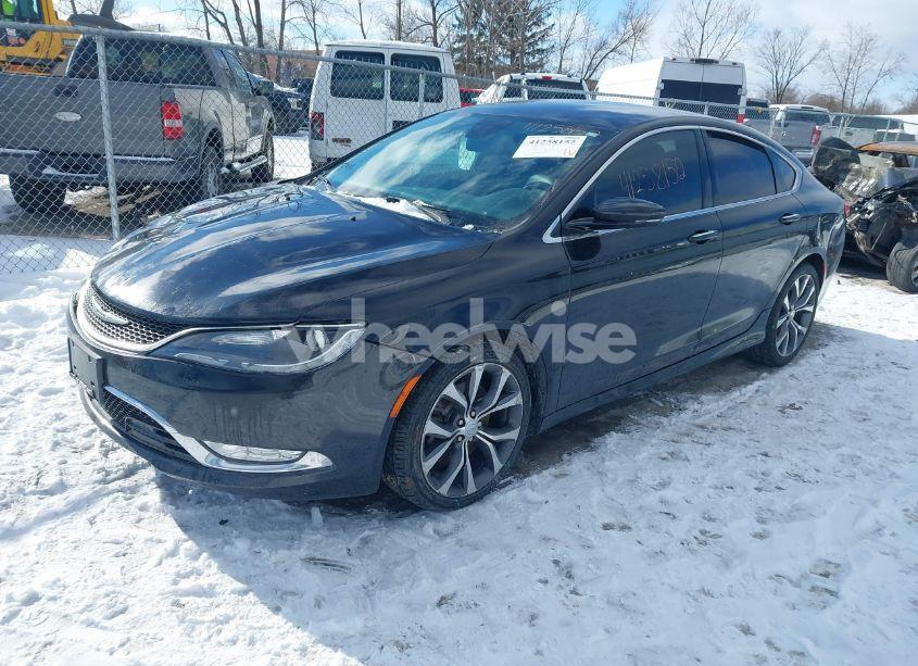 Photo 2 of 2015 Chrysler 200 C (VIN 1C3CCCCG9FN580833)
