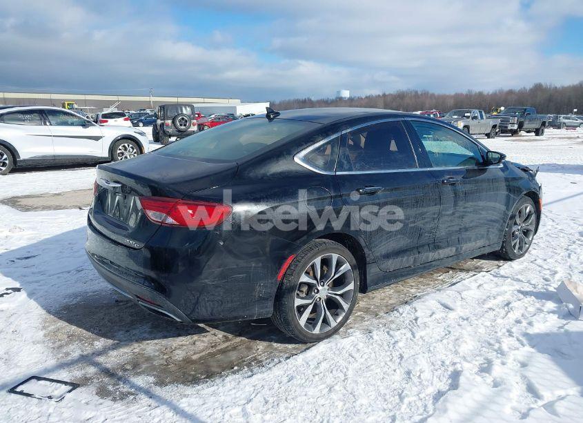 Photo 4 of 2015 Chrysler 200 C (VIN 1C3CCCCG9FN580833)