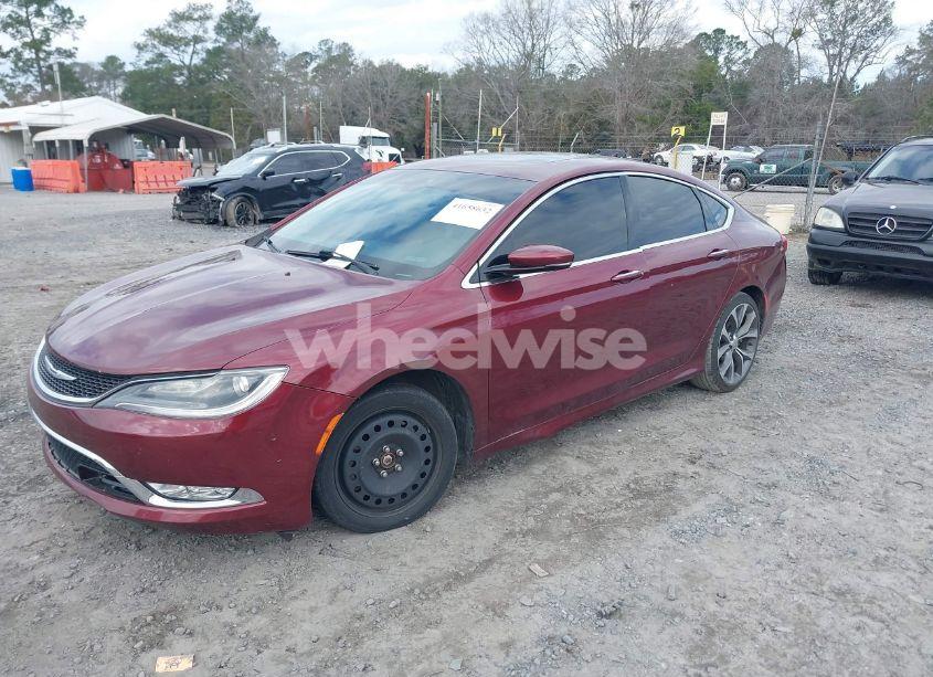 Photo 2 of 2016 Chrysler 200 C (VIN 1C3CCCCG9GN176948)