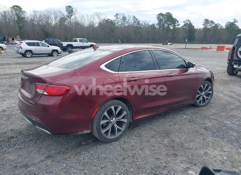 Photo 4 of 2016 Chrysler 200 C (VIN 1C3CCCCG9GN176948)