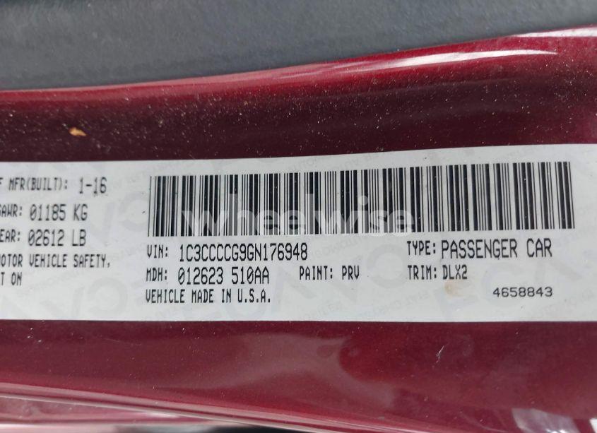 Photo 9 of 2016 Chrysler 200 C (VIN 1C3CCCCG9GN176948)