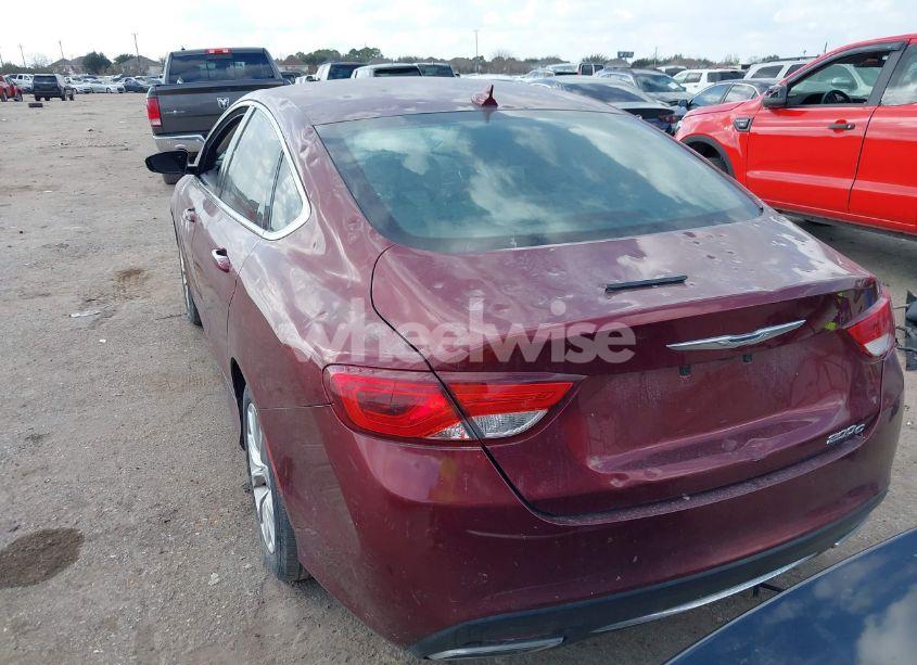 Photo 3 of 2015 Chrysler 200 C (VIN 1C3CCCCGXFN519491)