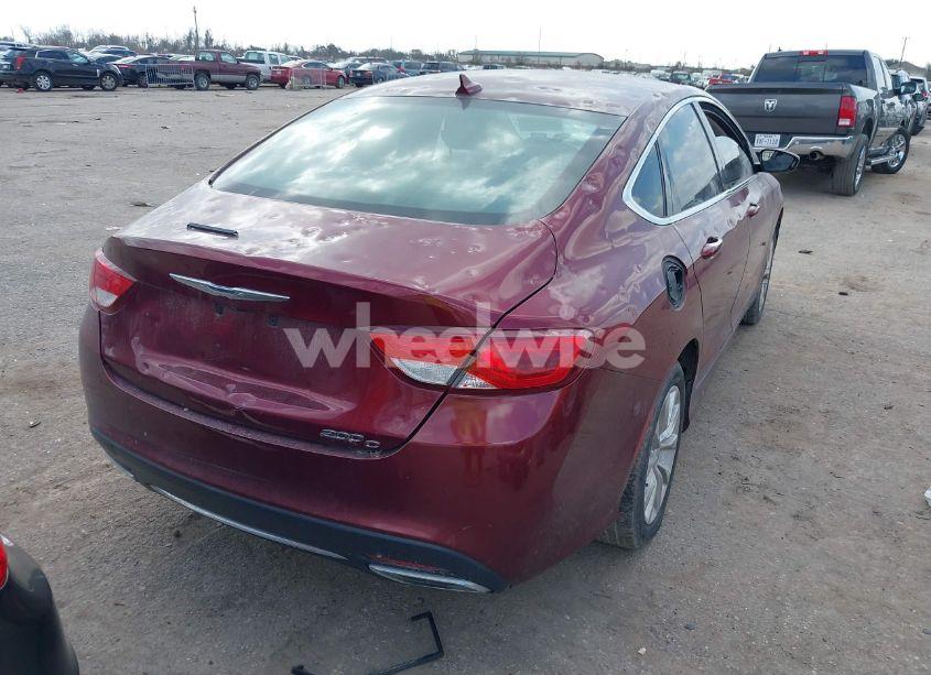 Photo 4 of 2015 Chrysler 200 C (VIN 1C3CCCCGXFN519491)