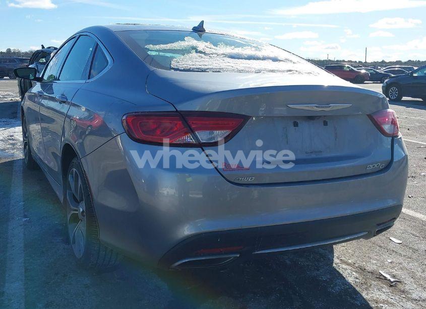 Photo 3 of 2015 Chrysler 200 C (VIN 1C3CCCEG0FN542873)