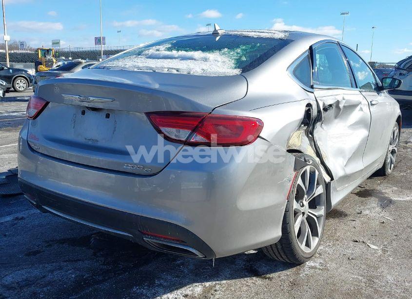 Photo 4 of 2015 Chrysler 200 C (VIN 1C3CCCEG0FN542873)