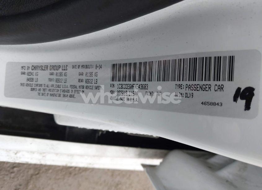 Photo 9 of 2015 Chrysler 200 C (VIN 1C3CCCEG0FN543683)