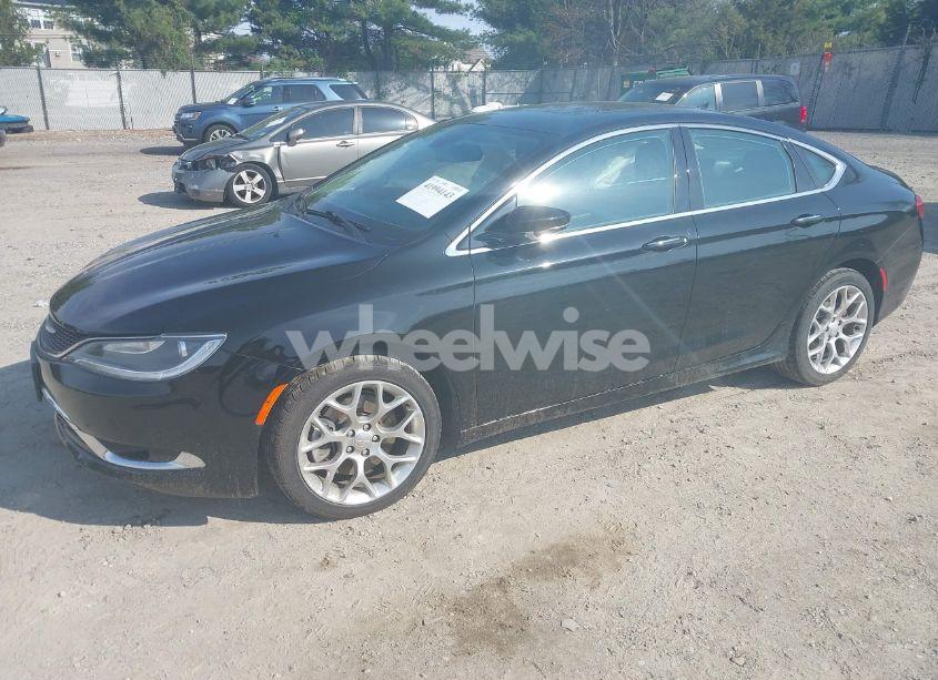 Photo 2 of 2015 Chrysler 200 C (VIN 1C3CCCEG0FN553629)