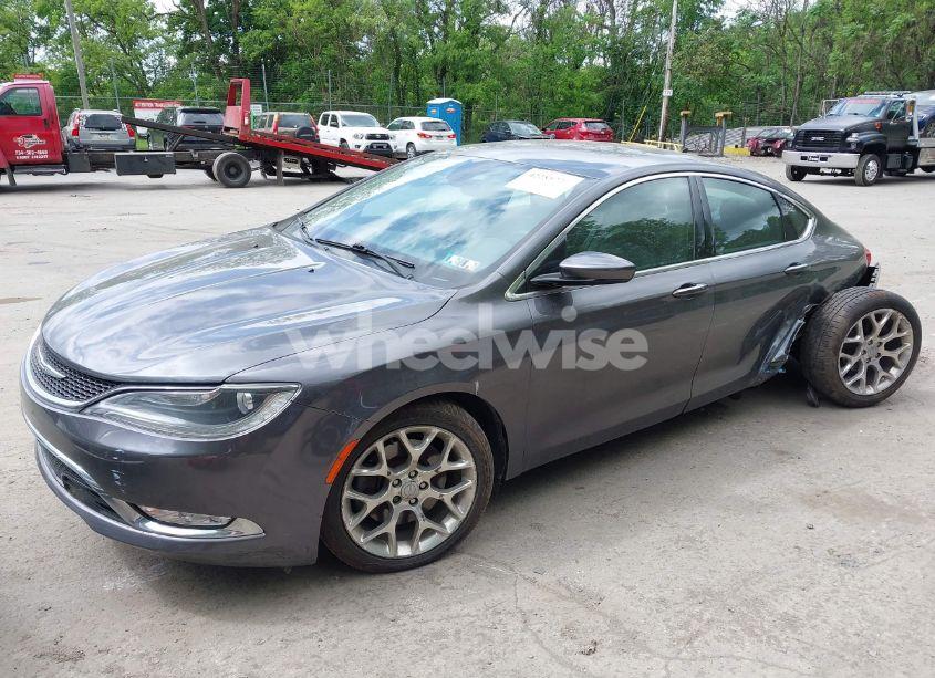 Photo 2 of 2015 Chrysler 200 C (VIN 1C3CCCEG4FN512713)