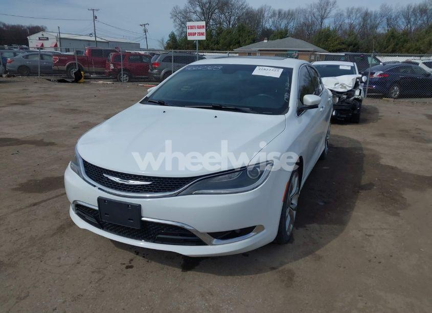 Photo 2 of 2015 Chrysler 200 C (VIN 1C3CCCEG7FN542854)
