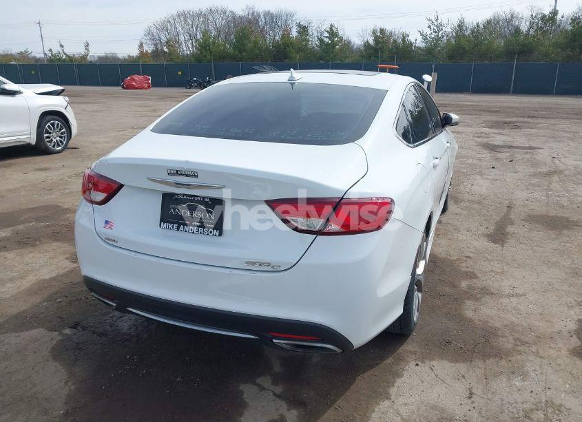 Photo 4 of 2015 Chrysler 200 C (VIN 1C3CCCEG7FN542854)