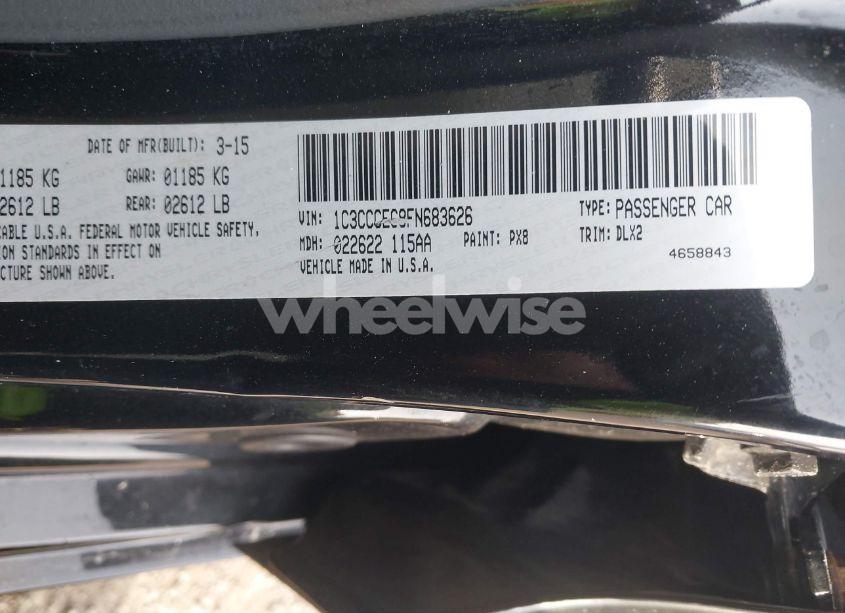 Photo 9 of 2015 Chrysler 200 C (VIN 1C3CCCEG8FN683626)