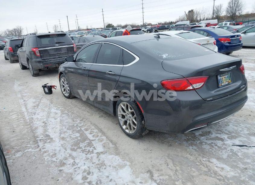 Photo 3 of 2015 Chrysler 200 C (VIN 1C3CCCEG9FN512383)