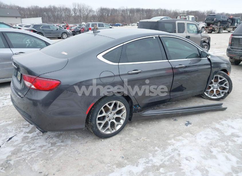 Photo 4 of 2015 Chrysler 200 C (VIN 1C3CCCEG9FN512383)