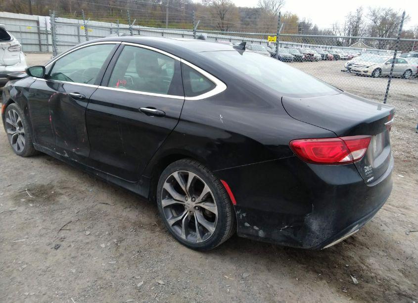 Photo 3 of 2015 Chrysler 200 C (VIN 1C3CCCEG9FN553709)