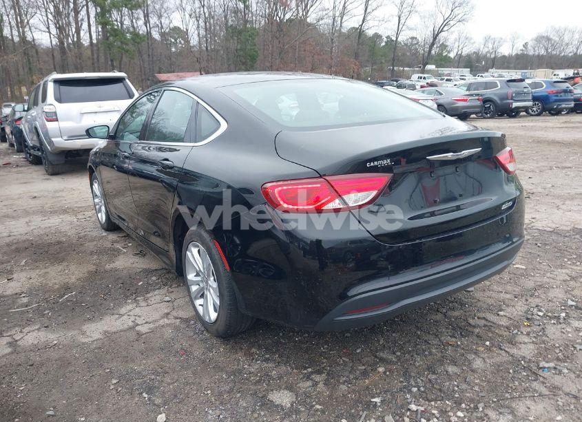 Photo 3 of 2016 Chrysler 200 TOURING (VIN 1C3CCCFB0GN189054)