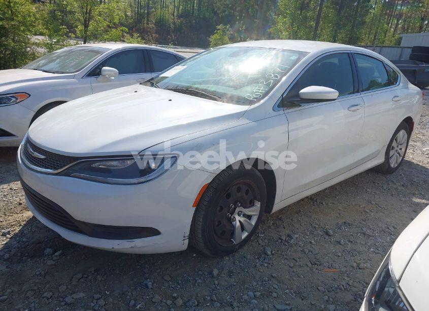 Photo 2 of 2015 Chrysler 200 LX (VIN 1C3CCCFB1FN550791)