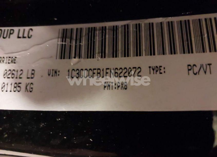 Photo 9 of 2015 Chrysler 200 LX (VIN 1C3CCCFB1FN622072)