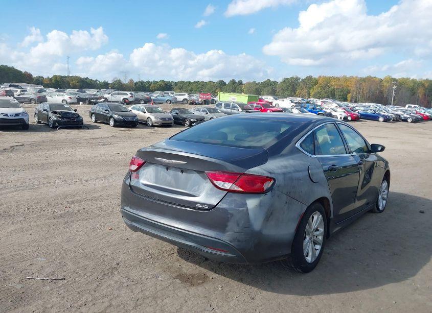 Photo 4 of 2016 Chrysler 200 TOURING (VIN 1C3CCCFB9GN182409)