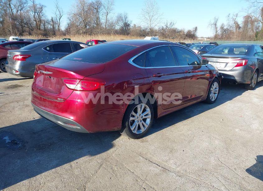 Photo 4 of 2016 Chrysler 200 TOURING (VIN 1C3CCCFB9GN189201)