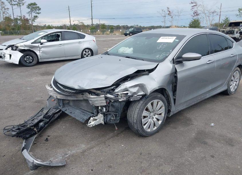 Photo 2 of 2015 Chrysler 200 LX (VIN 1C3CCCFBXFN567783)