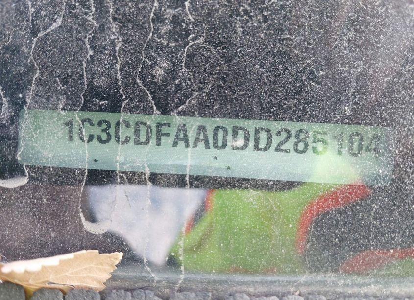 Photo 9 of 2013 Dodge Dart SE (VIN 1C3CDFAA0DD285104)