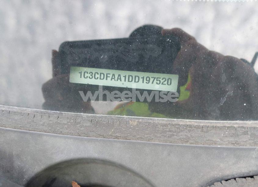 Photo 9 of 2013 Dodge Dart SE (VIN 1C3CDFAA1DD197520)