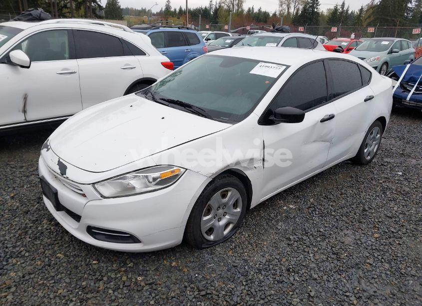 Photo 2 of 2013 Dodge Dart SE (VIN 1C3CDFAA1DD295561)