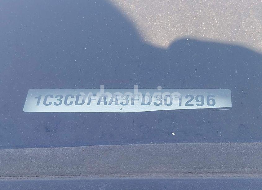 Photo 9 of 2015 Dodge Dart SE (VIN 1C3CDFAA3FD301296)