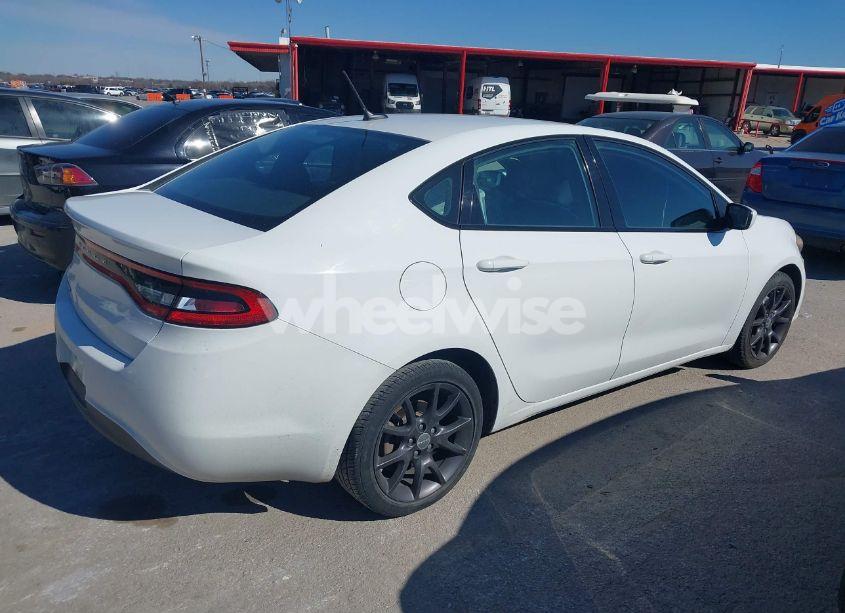 Photo 4 of 2016 Dodge Dart SE (VIN 1C3CDFAA3GD578208)