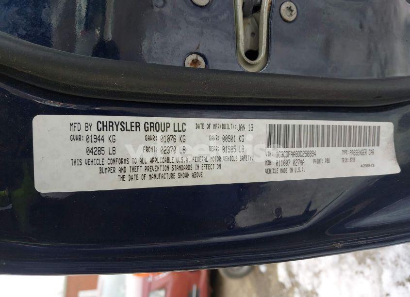 Photo 9 of 2013 Dodge Dart SE (VIN 1C3CDFAA8DD258894)