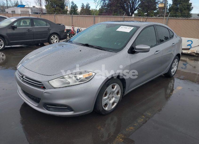 Photo 2 of 2015 Dodge Dart SE (VIN 1C3CDFAA8FD101997)