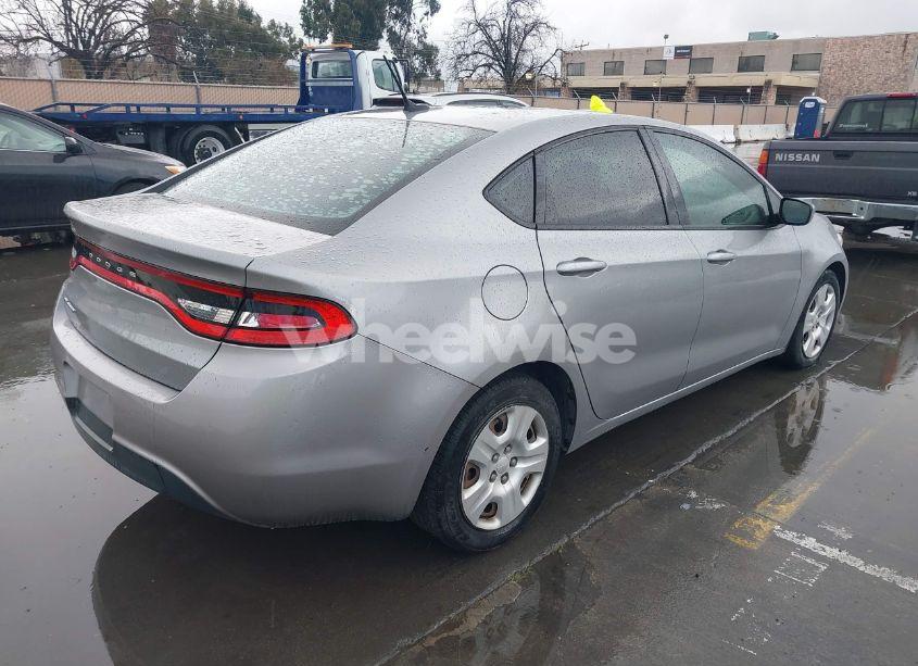 Photo 4 of 2015 Dodge Dart SE (VIN 1C3CDFAA8FD101997)