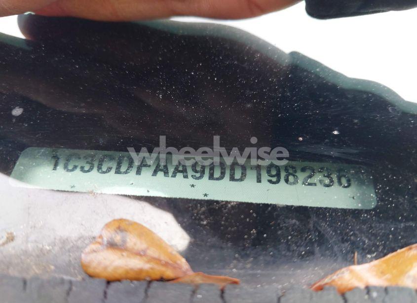 Photo 9 of 2013 Dodge Dart SE (VIN 1C3CDFAA9DD198236)