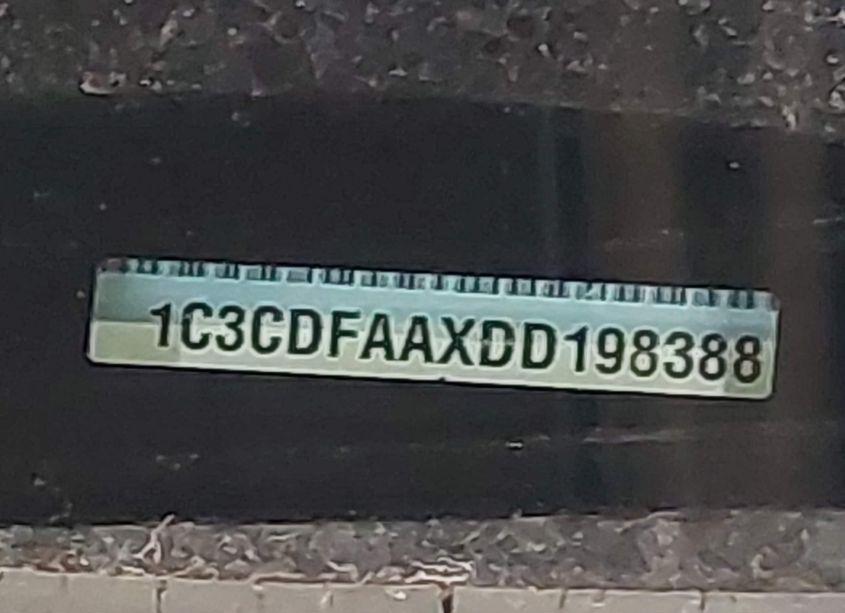 Photo 9 of 2013 Dodge Dart SE (VIN 1C3CDFAAXDD198388)