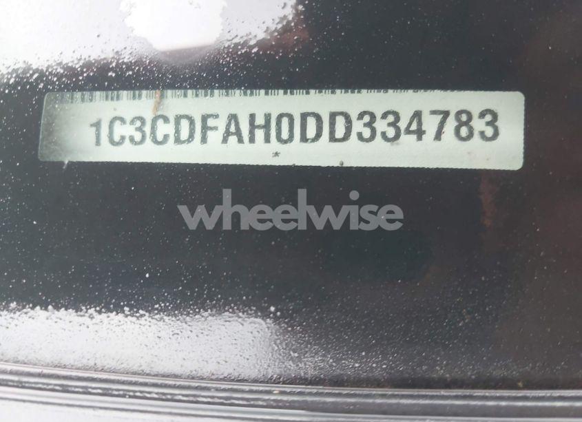 Photo 9 of 2013 Dodge Dart AERO (VIN 1C3CDFAH0DD334783)