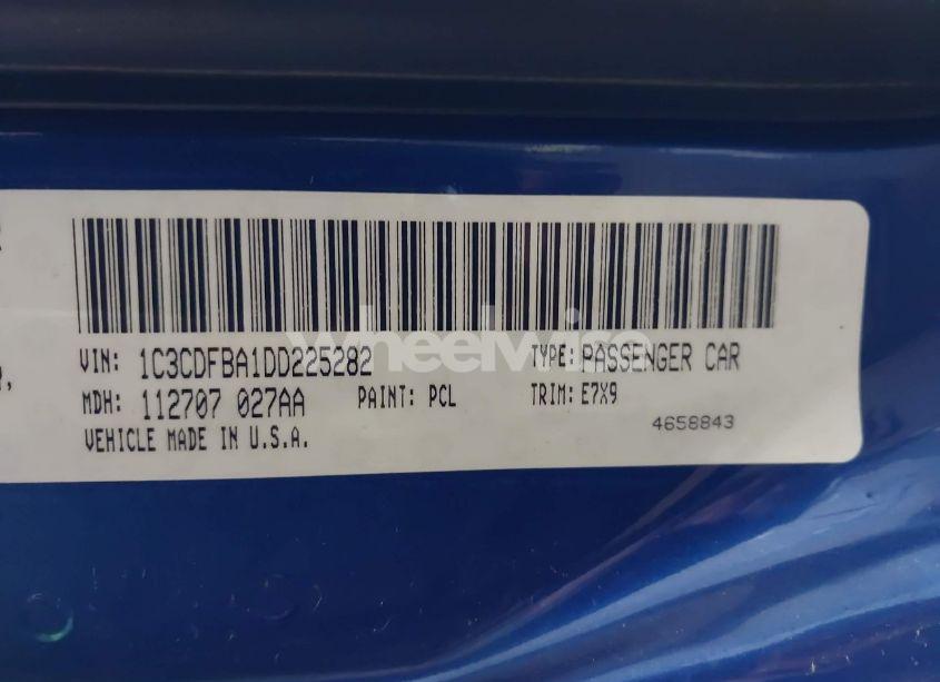 Photo 9 of 2013 Dodge Dart SXT (VIN 1C3CDFBA1DD225282)