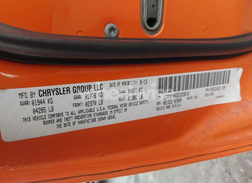 Photo 9 of 2013 Dodge Dart SXT (VIN 1C3CDFBA2DD329618)