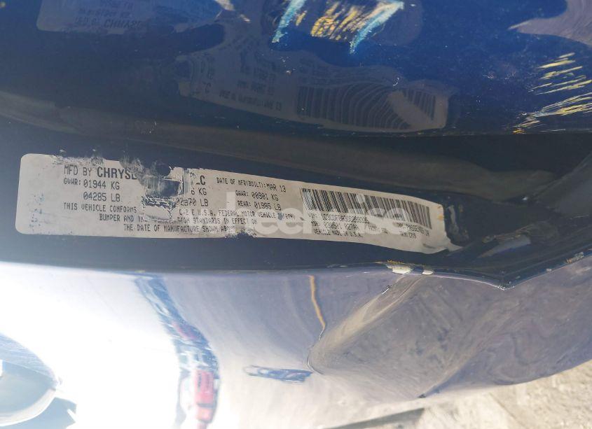 Photo 9 of 2013 Dodge Dart SXT (VIN 1C3CDFBA3DD288335)