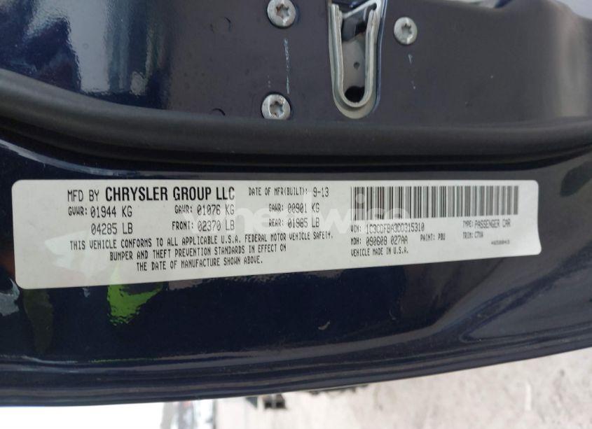 Photo 9 of 2013 Dodge Dart SXT (VIN 1C3CDFBA3DD315310)