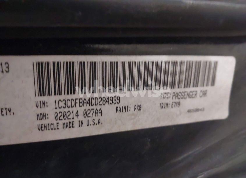 Photo 9 of 2013 Dodge Dart SXT (VIN 1C3CDFBA4DD284939)